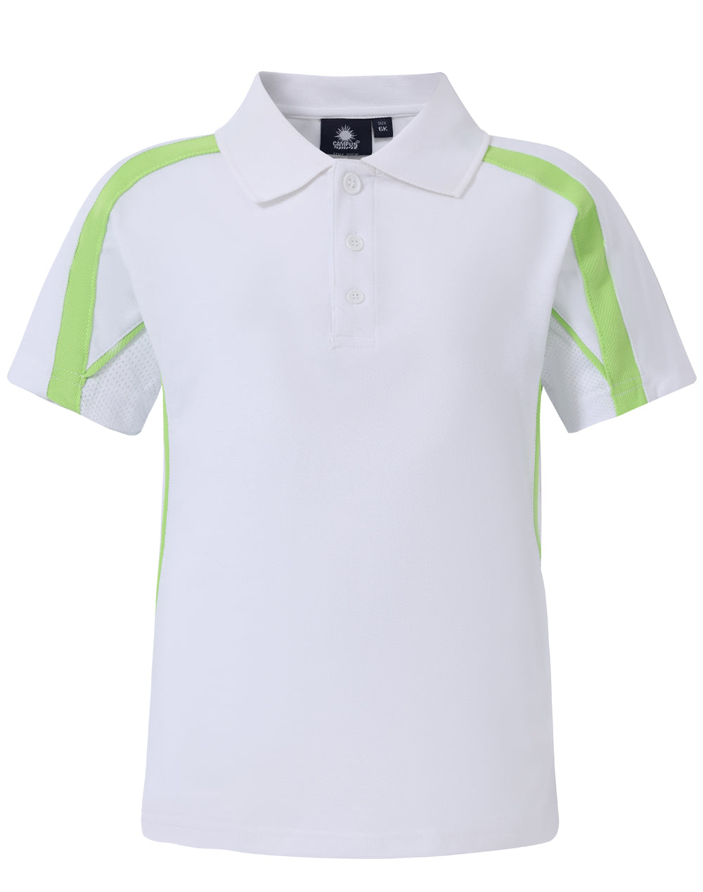 Legend Kids - White/Light Green - Front