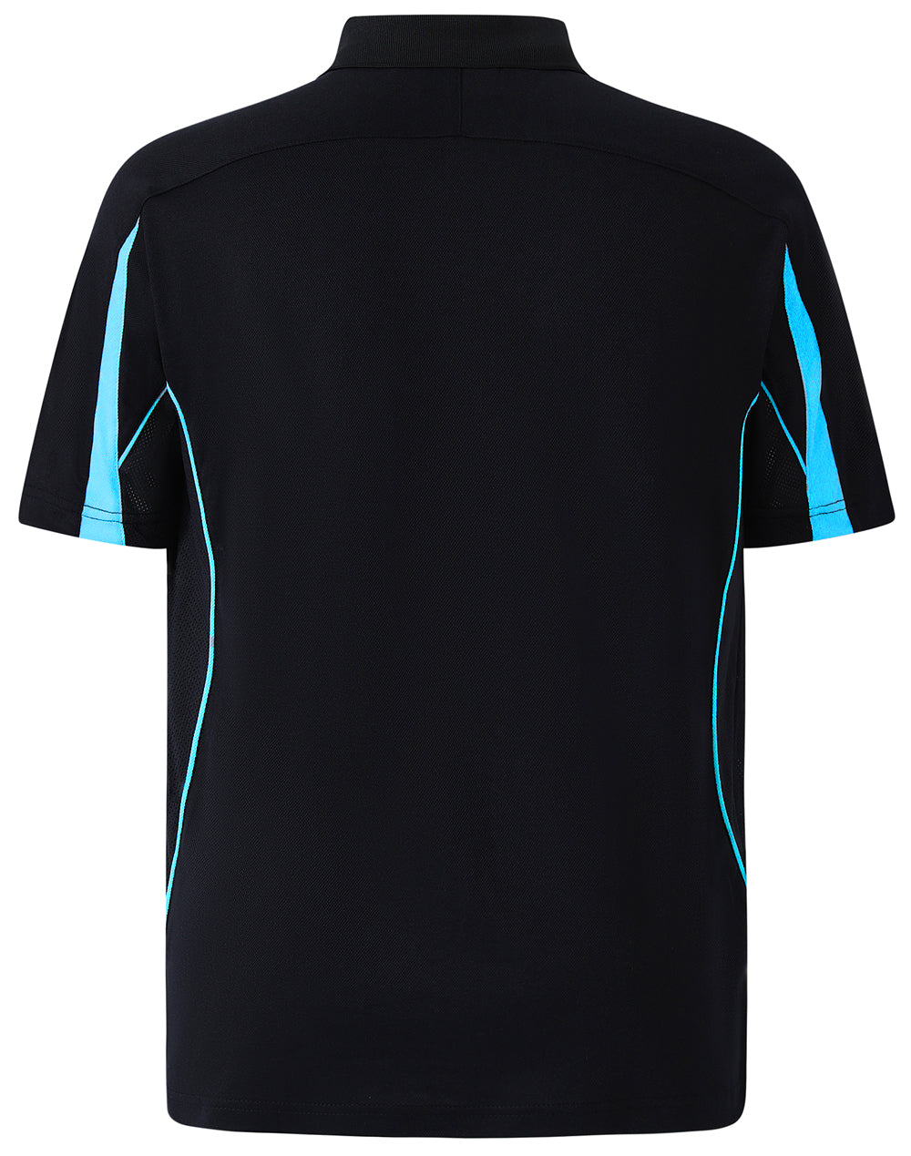Legend Mens - Black/Aqua Blue - Back