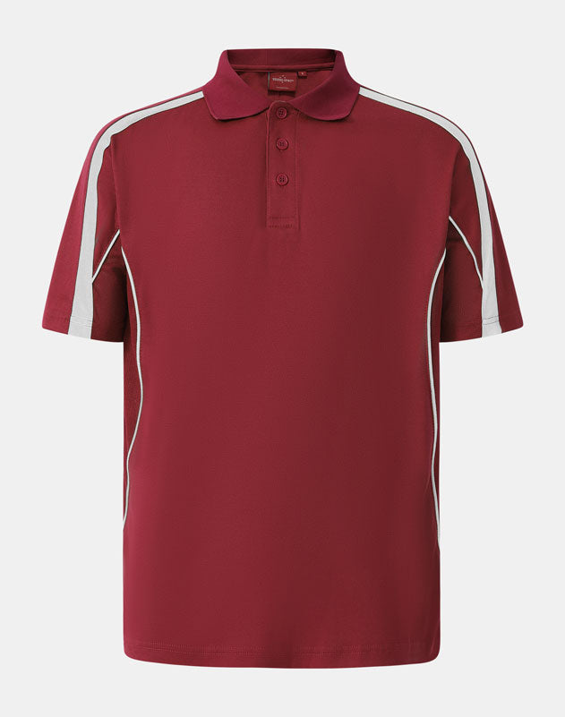 Legend Mens - Maroon/White - Front