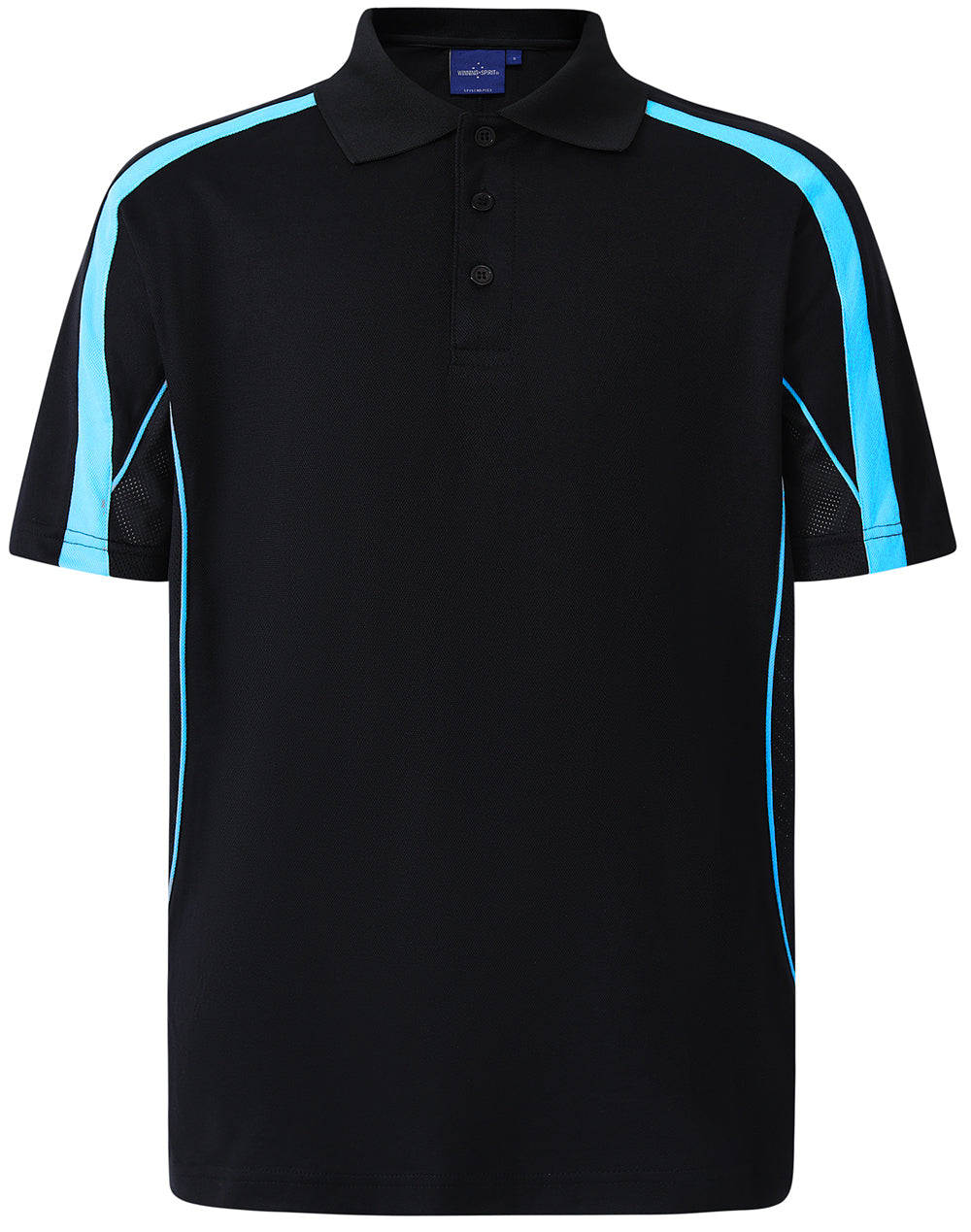 Legend Mens - Navy/Aqua Blue - Front