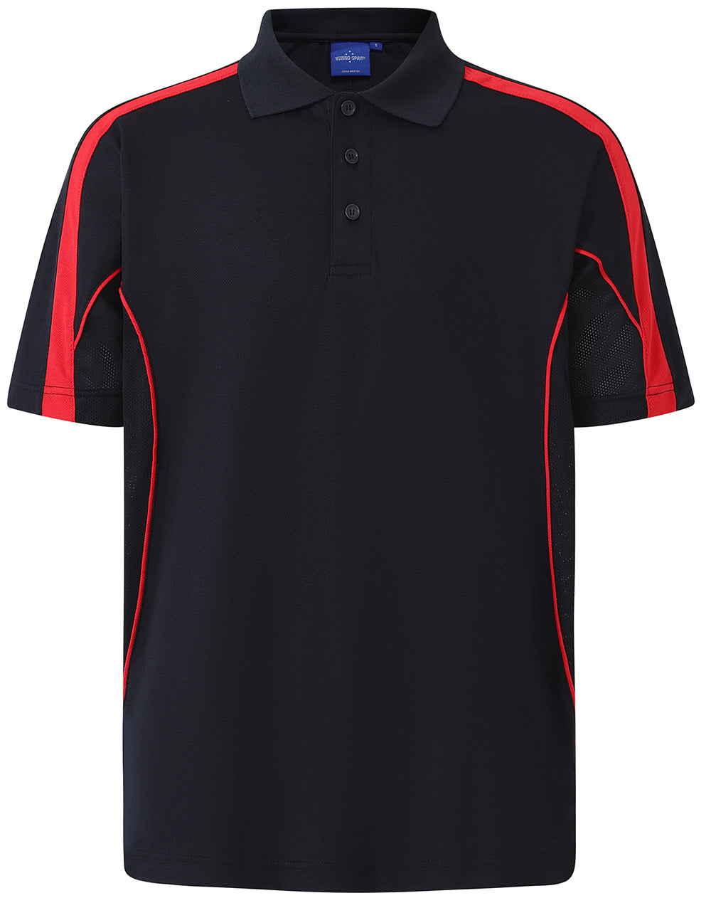 Legend Mens - Navy/Red - Front