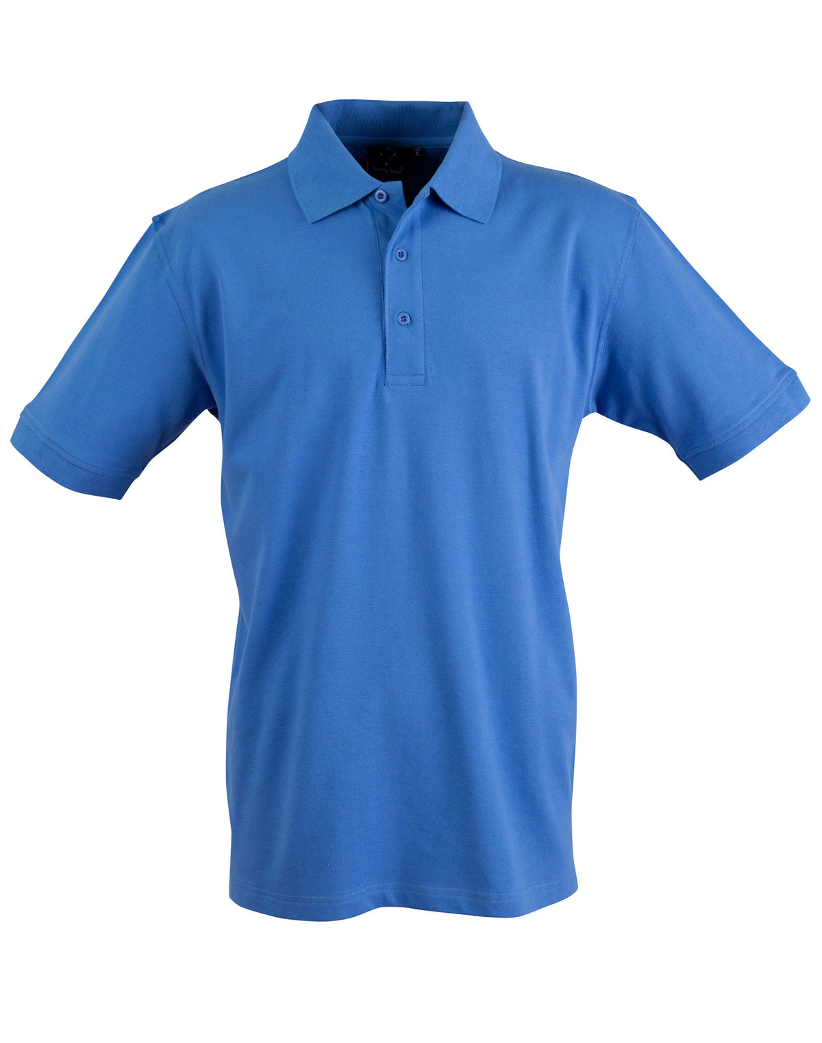 Darling Harbour Polo Men's - Azure Blue - Front