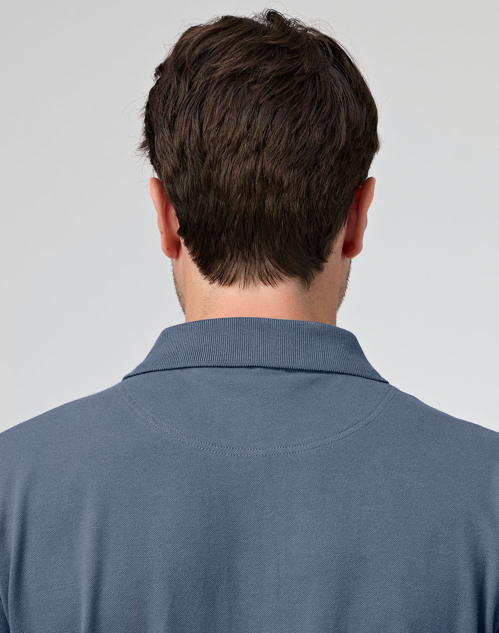 Darling Harbour Polo Men's - Slate Blue - Back