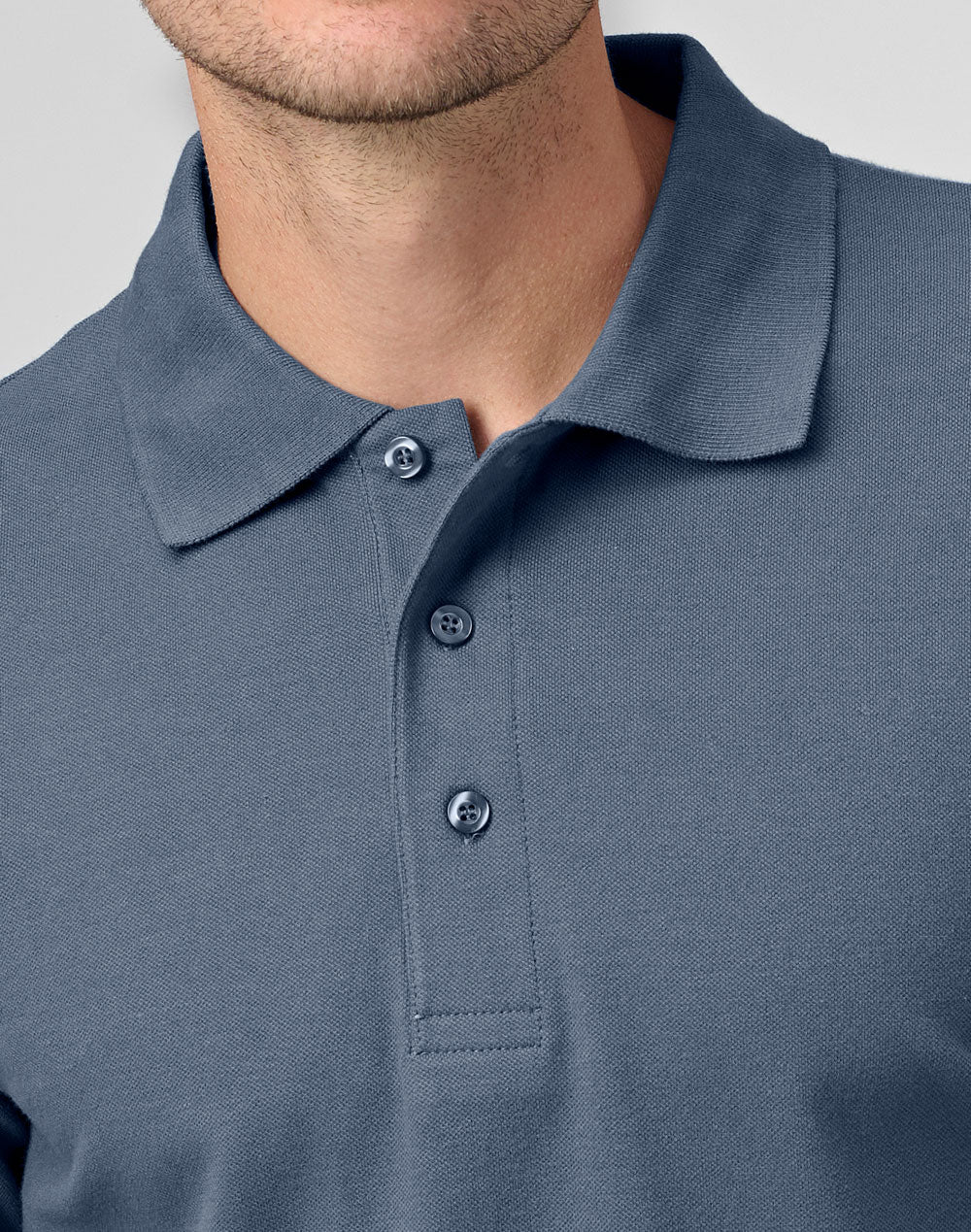 Darling Harbour Polo Men's - Slate Blue - View