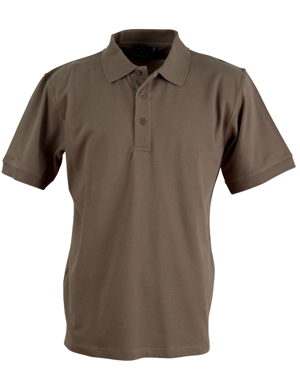 Darling Harbour Polo Men's - Smoke Brown - Front