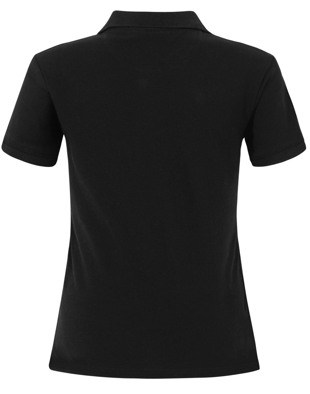Darling Harbour Polo Ladies - Black - Back