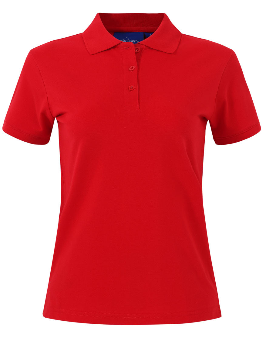 Darling Harbour Polo Ladies - Red - Front