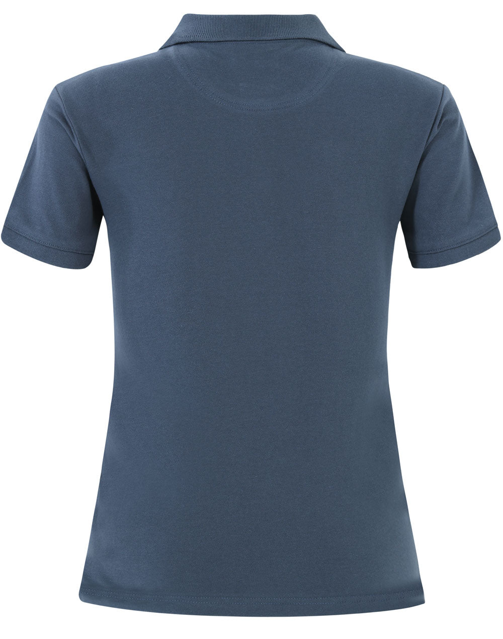 Darling Harbour Polo Ladies - Slate Blue - Back