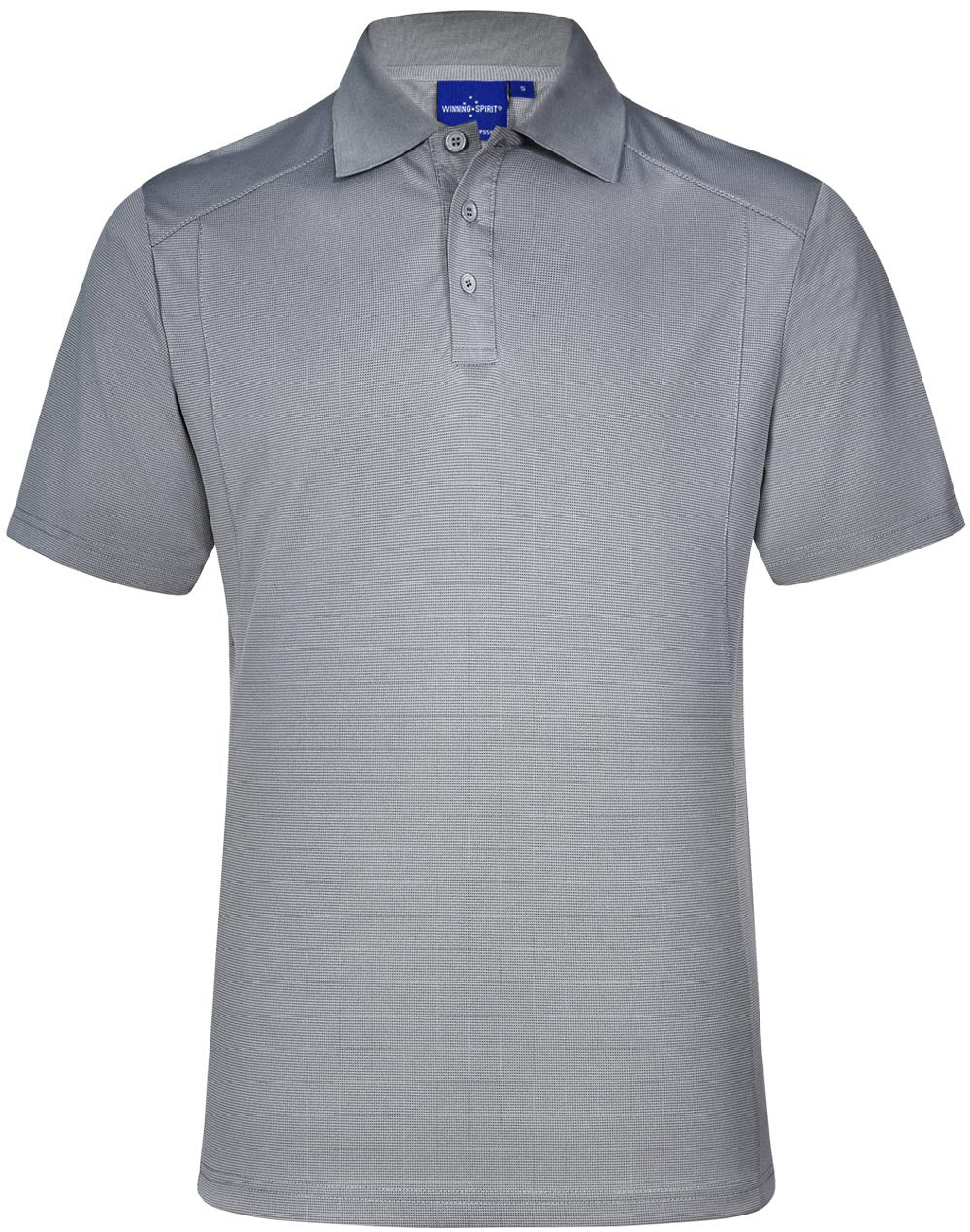 Lucky Bamboo Polo Men's - Cool Grey - Front