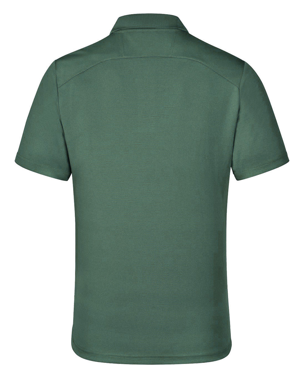 Lucky Bamboo Polo Men's - Mineral Green - Back
