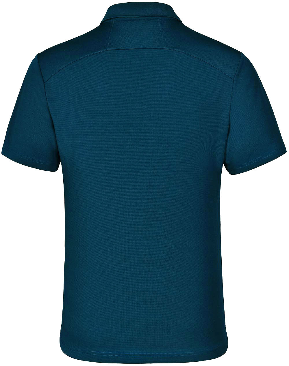 Lucky Bamboo Polo Men's - Ocean Blue - Back