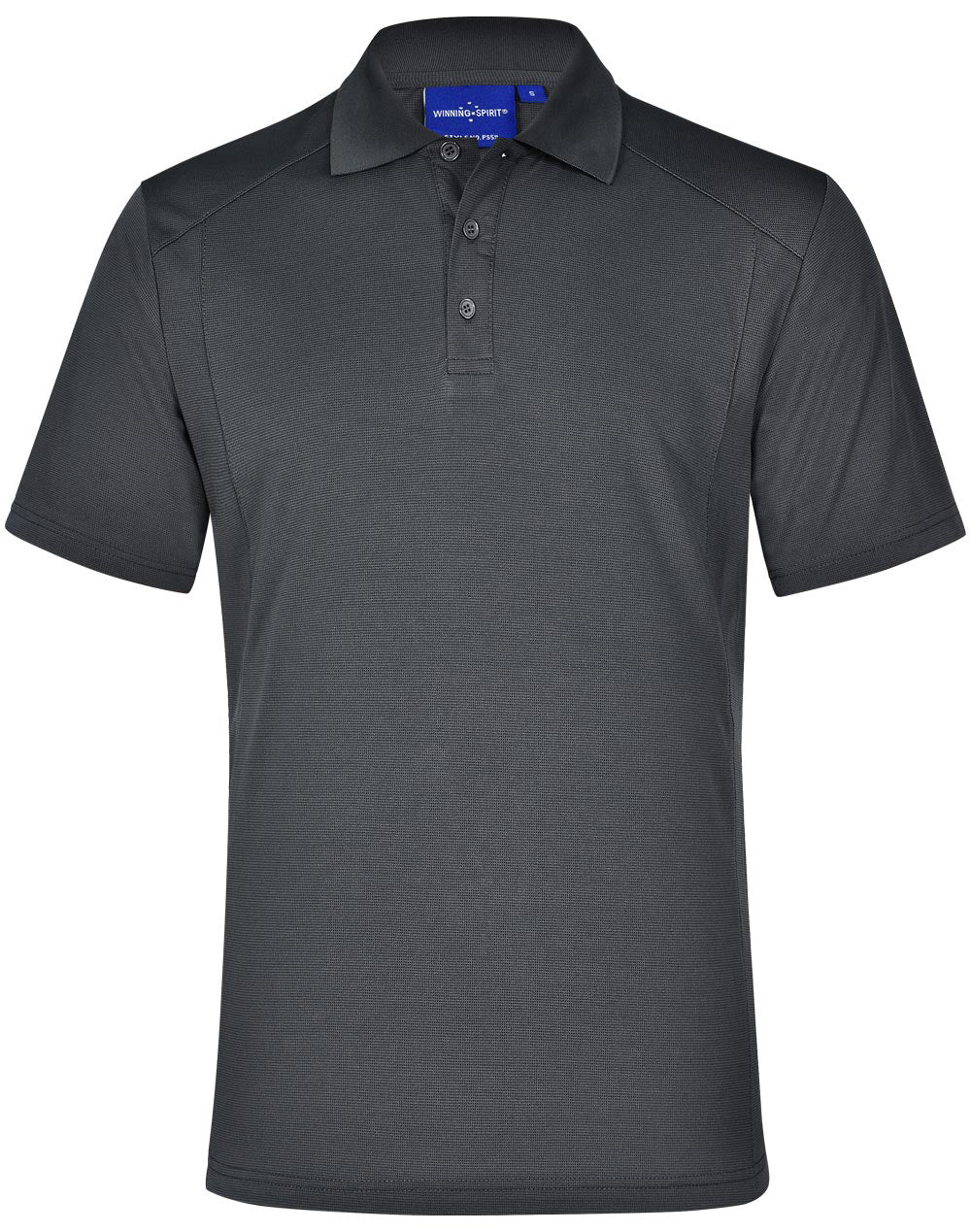Lucky Bamboo Polo Men's - Storm Grey - Front