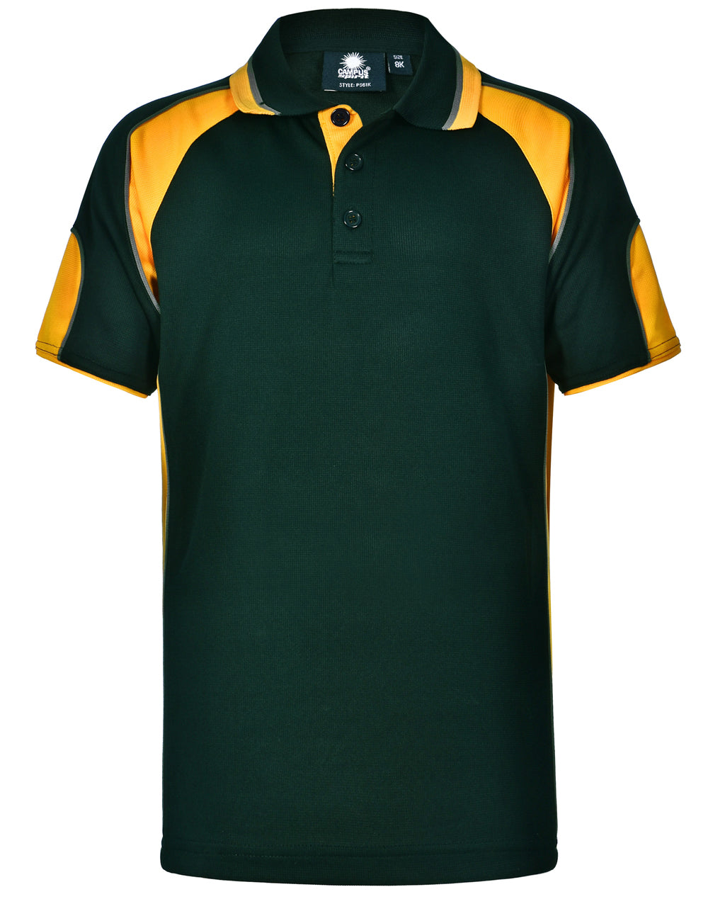 Alliance Polo Kids - Bottle/Gold - Front