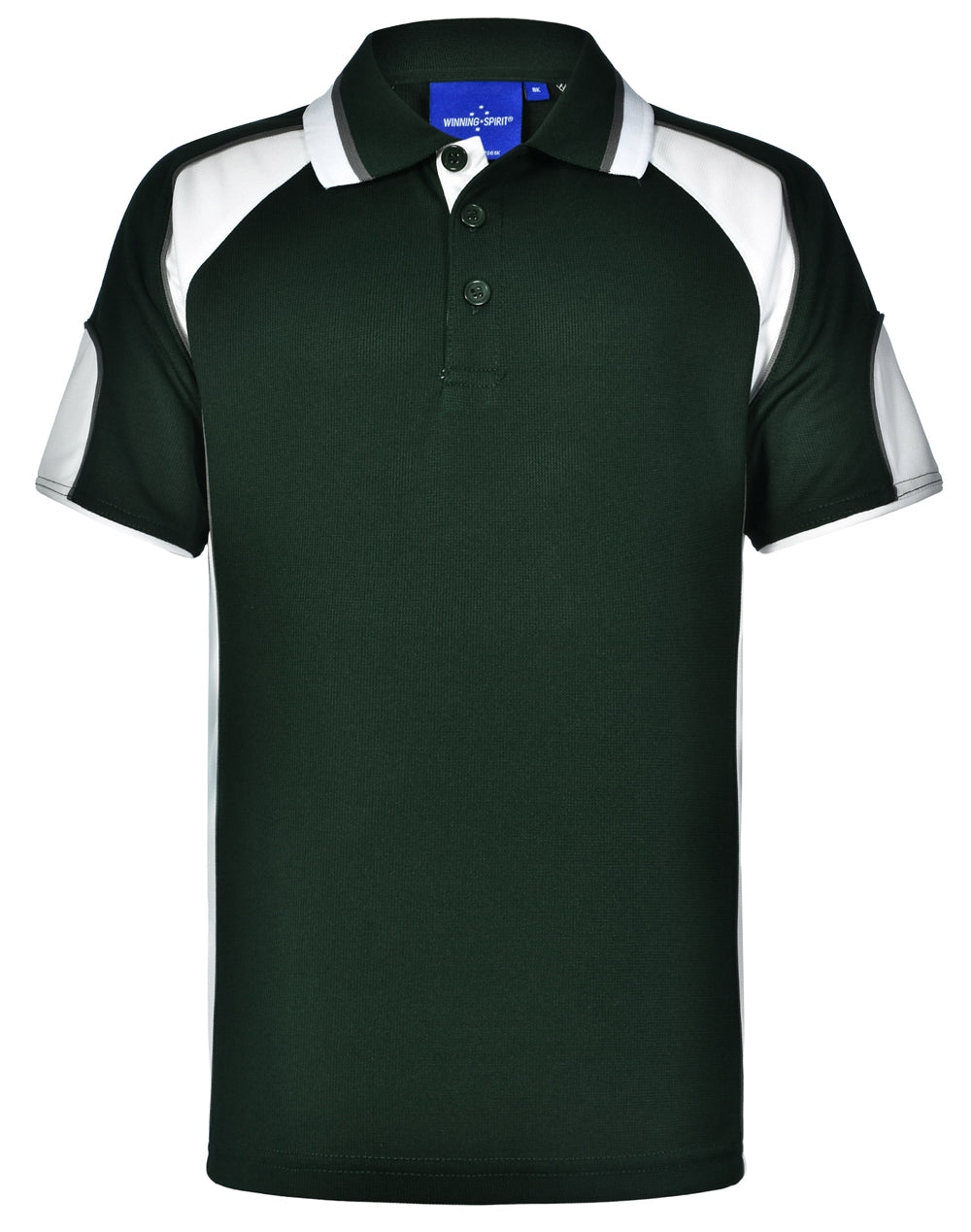 Alliance Polo Kids - Bottle/White - Front