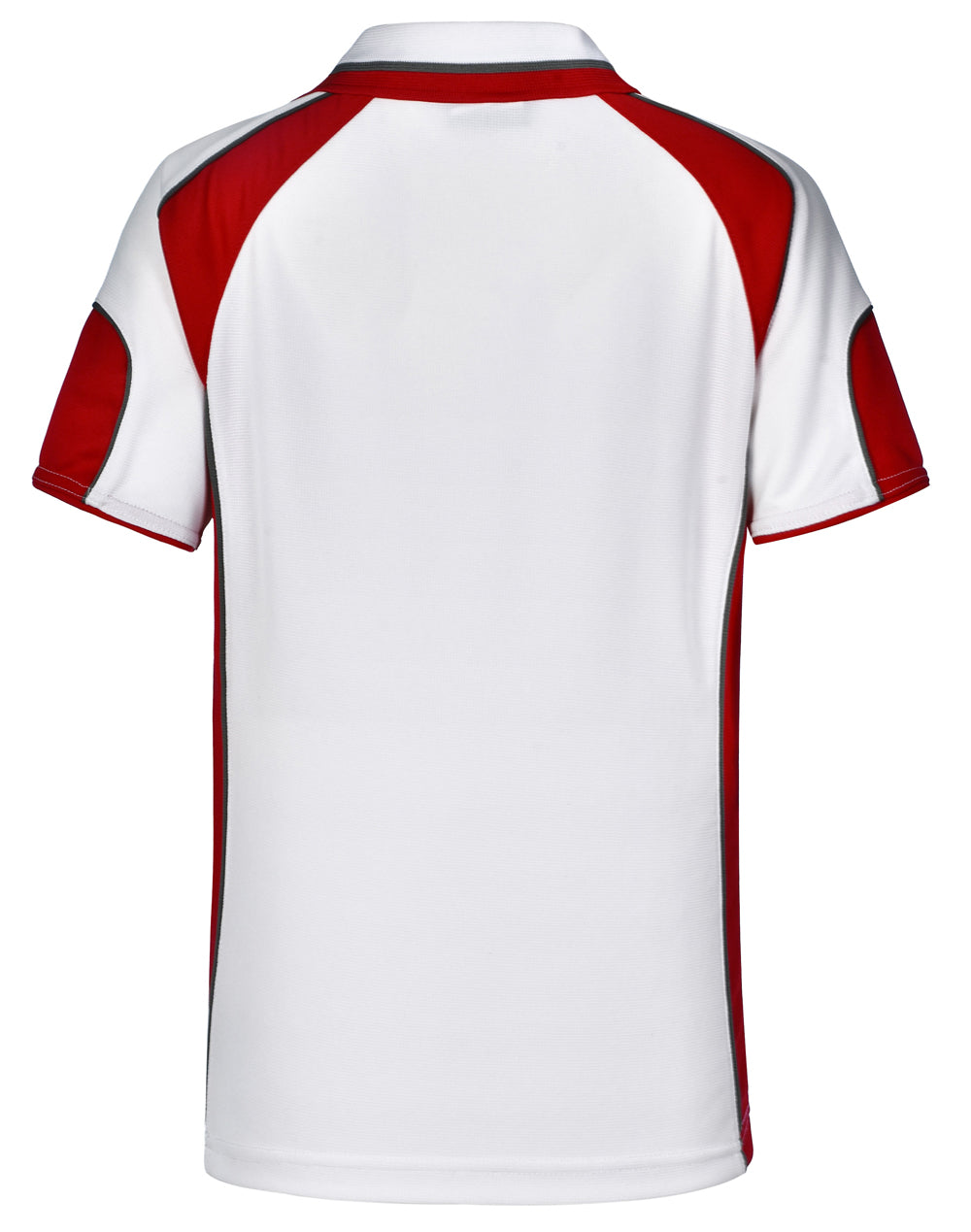Alliance Polo Kids - White/Red - Back