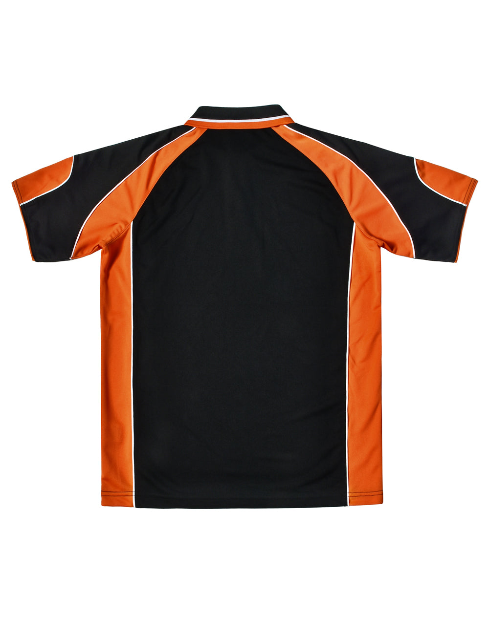 Alliance Polo Men's - Black/Orange - Back