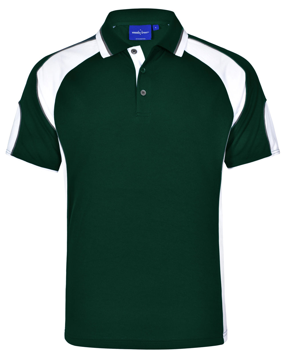 Alliance Polo Men's - Bottle/White - Front