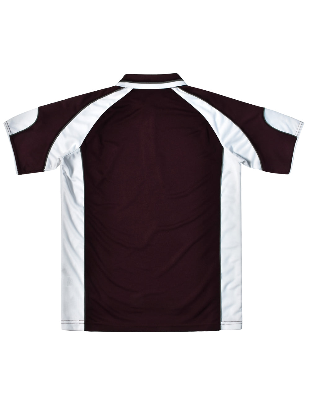 Alliance Polo Men's - Maroon/White - Back
