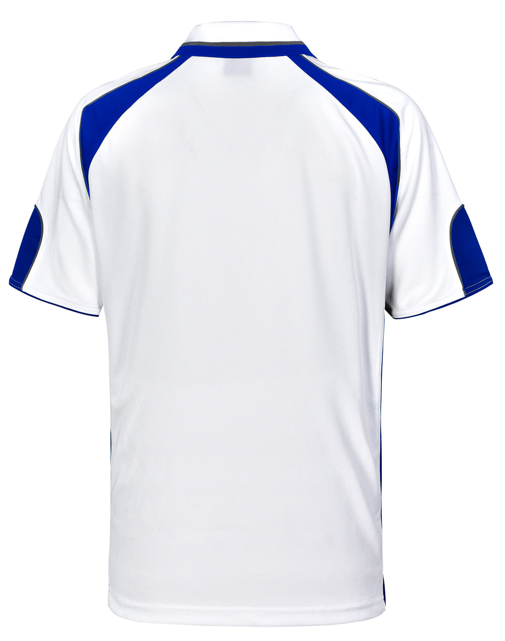 Alliance Polo Kids - White/Royal - Back