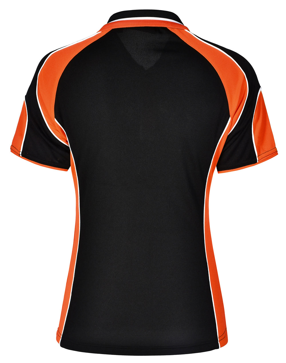 Alliance Polo Ladies - Black/Orange - Back