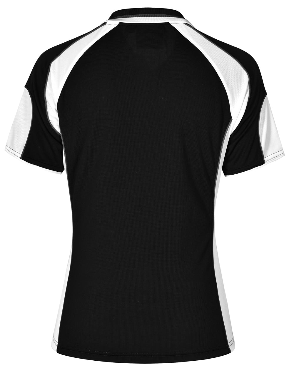 Alliance Polo Ladies - Black/White - Back