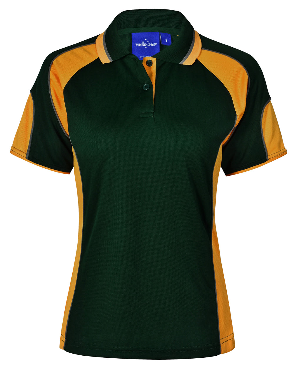 Alliance Polo Ladies - Bottle/Gold - Front
