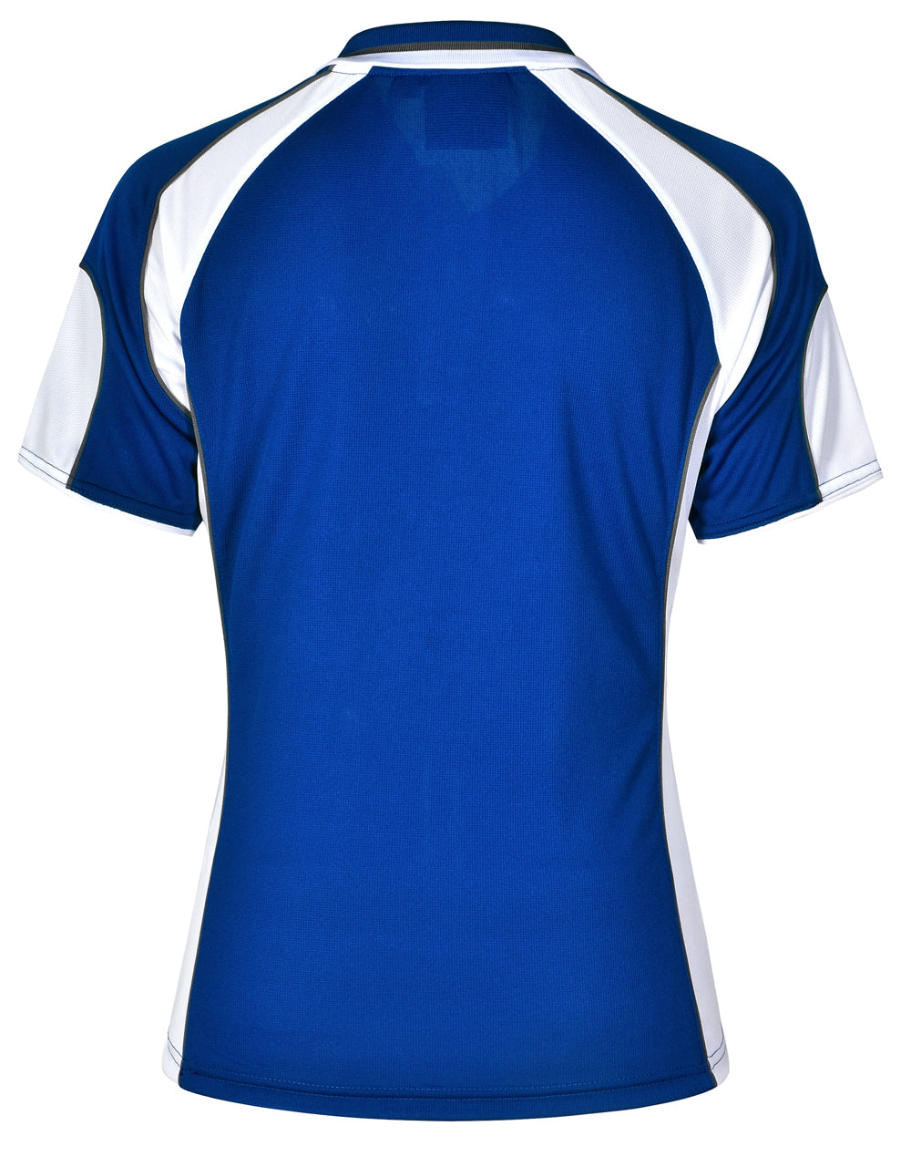 Alliance Polo Ladies - Royal/White - Back