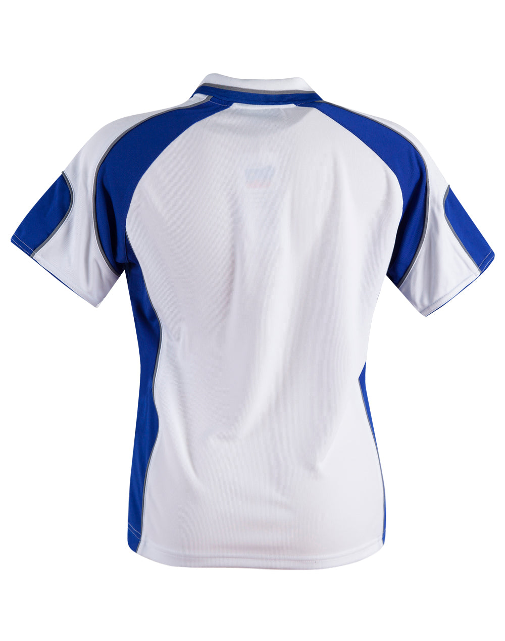 Alliance Polo Ladies - White/Royal - Back