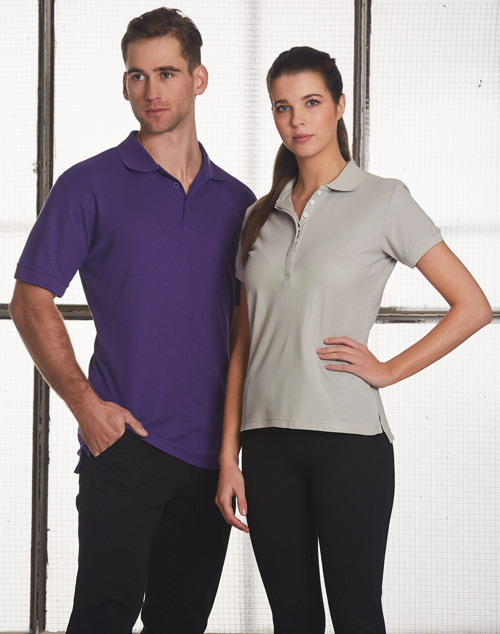 Connection Polo Men's - Purple - View