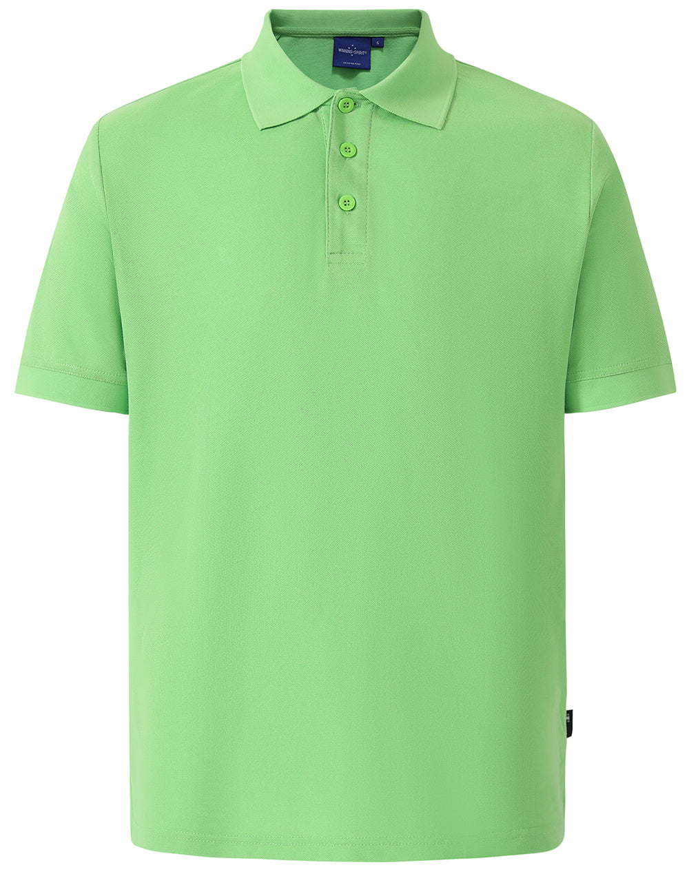 Connection Polo Men's - Apple Green - Front