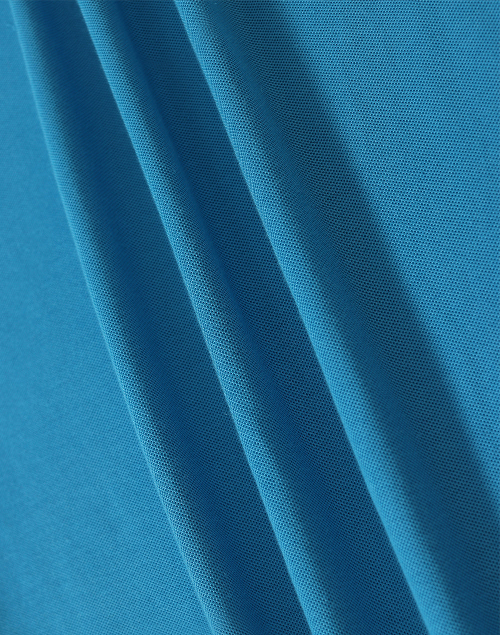 Connection Polo Men's - Aqua Blue - Fabric
