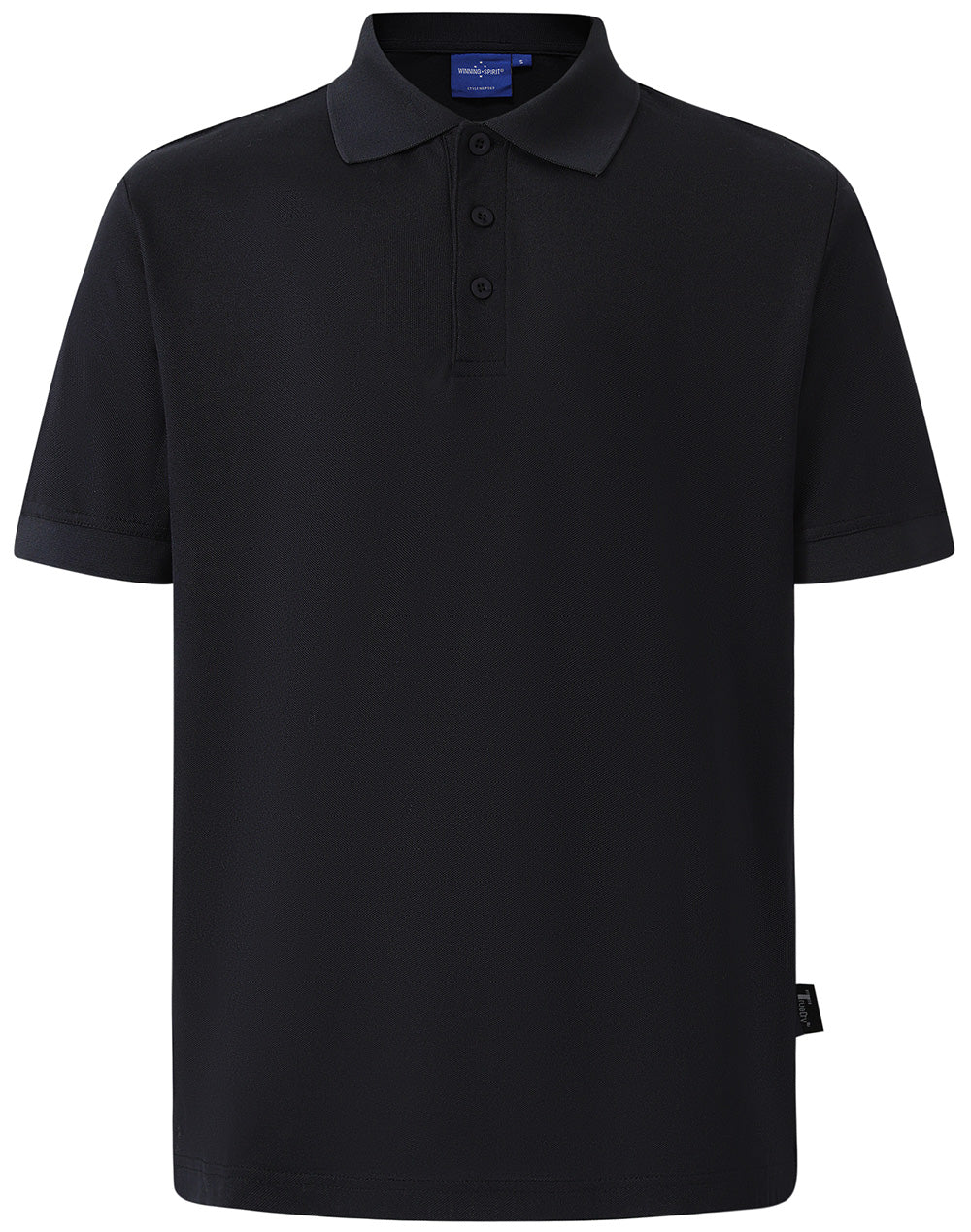 Connection Polo Men's - Black - Front