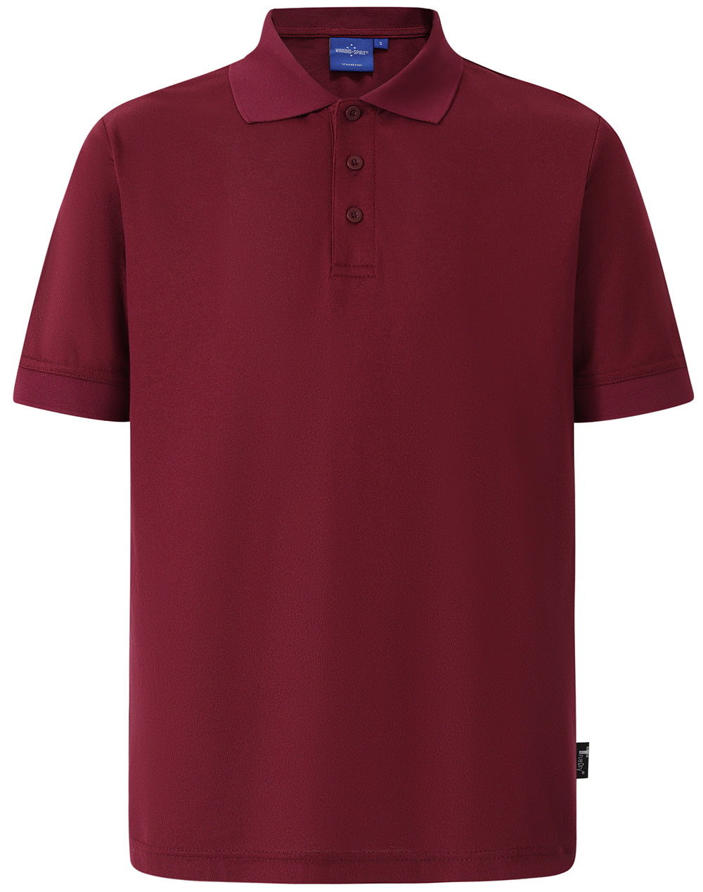 Connection Polo Men's - Maroon - Front