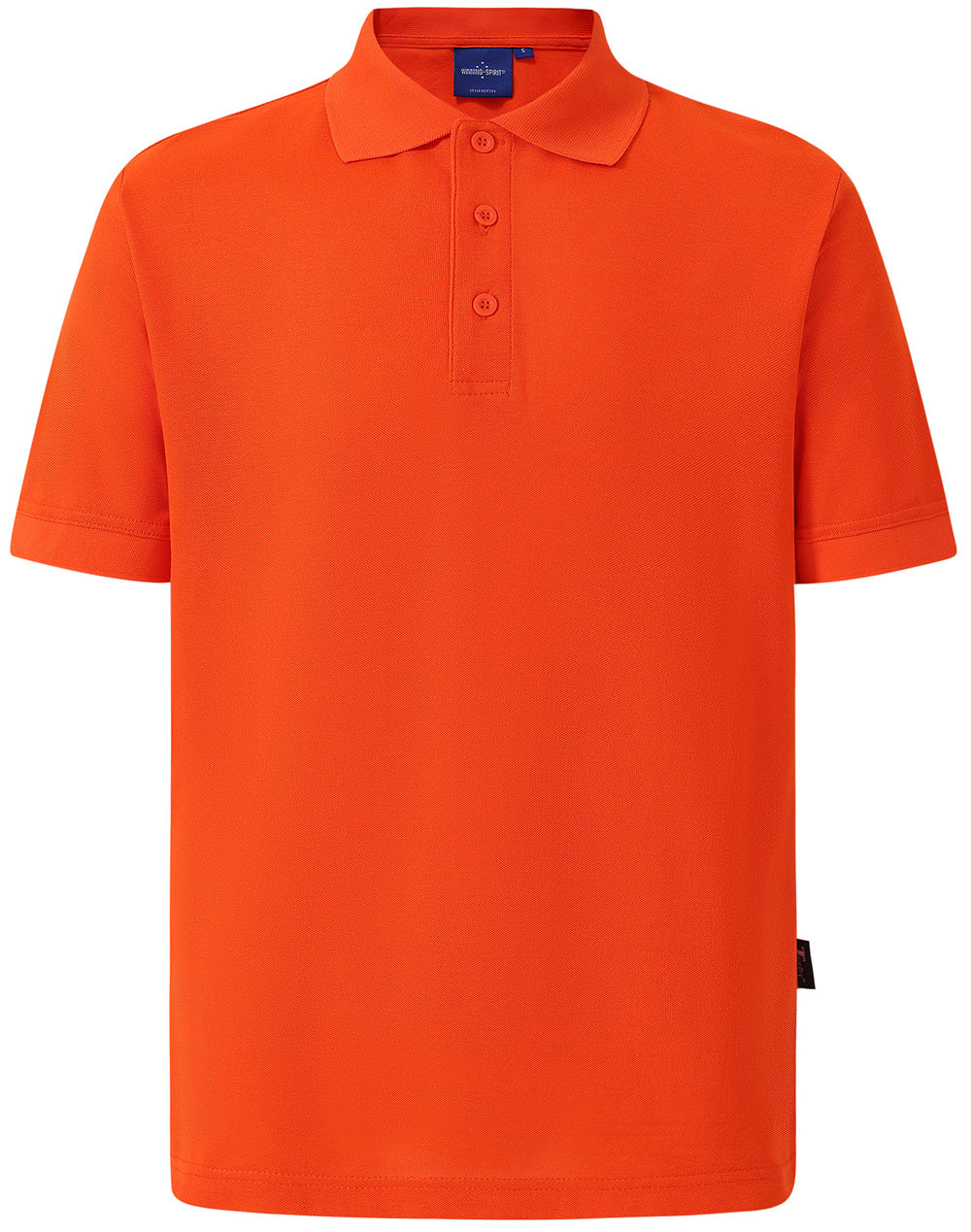 Connection Polo Men's - Orange - Front