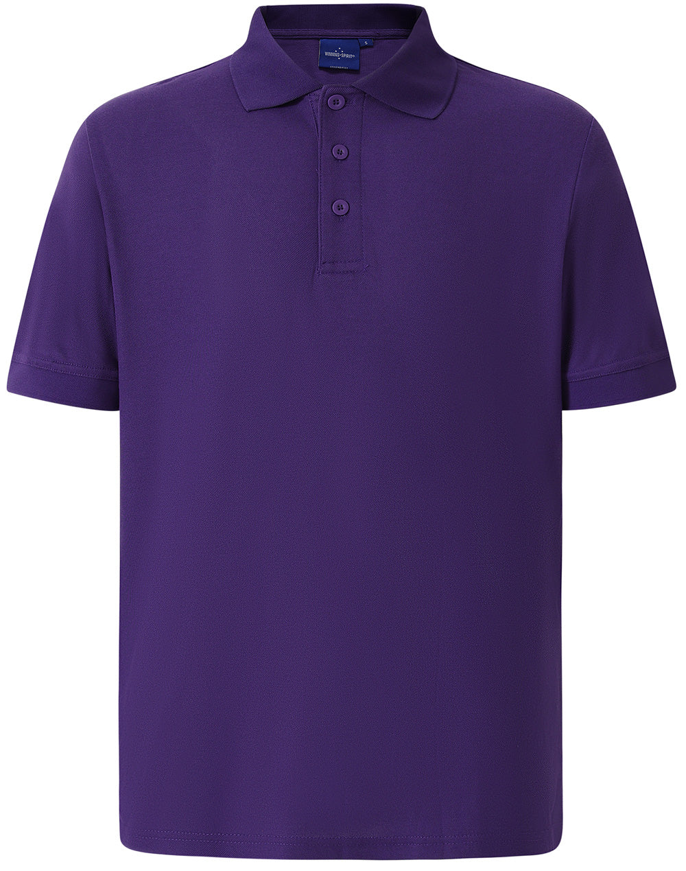 Connection Polo Men's - Purple - Front