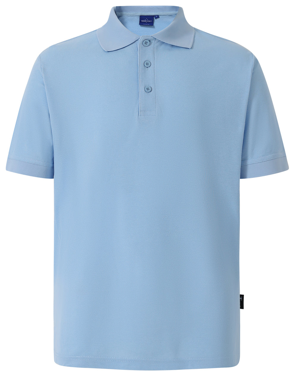 Connection Polo Men's - Skyblue - Front