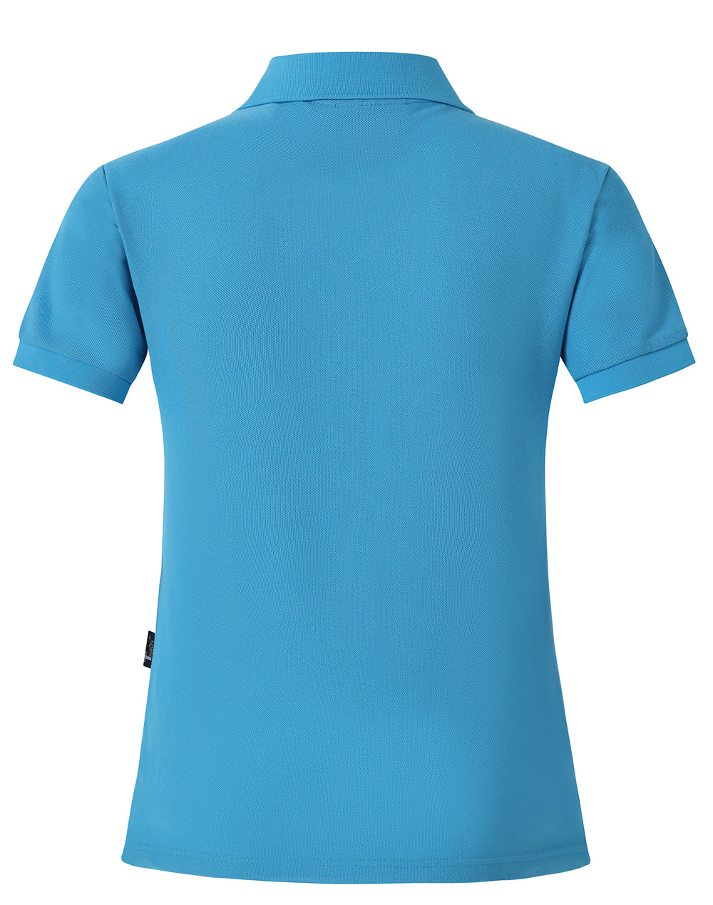 Connection Polo Ladies' - Aqua Blue - Back