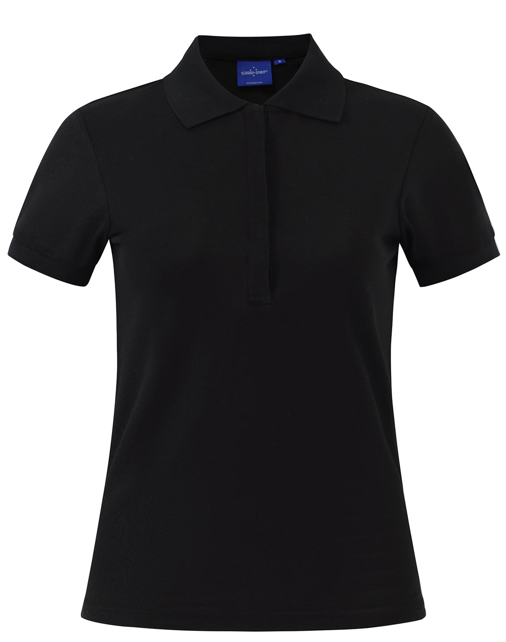 Connection Polo Ladies' - Black - Front