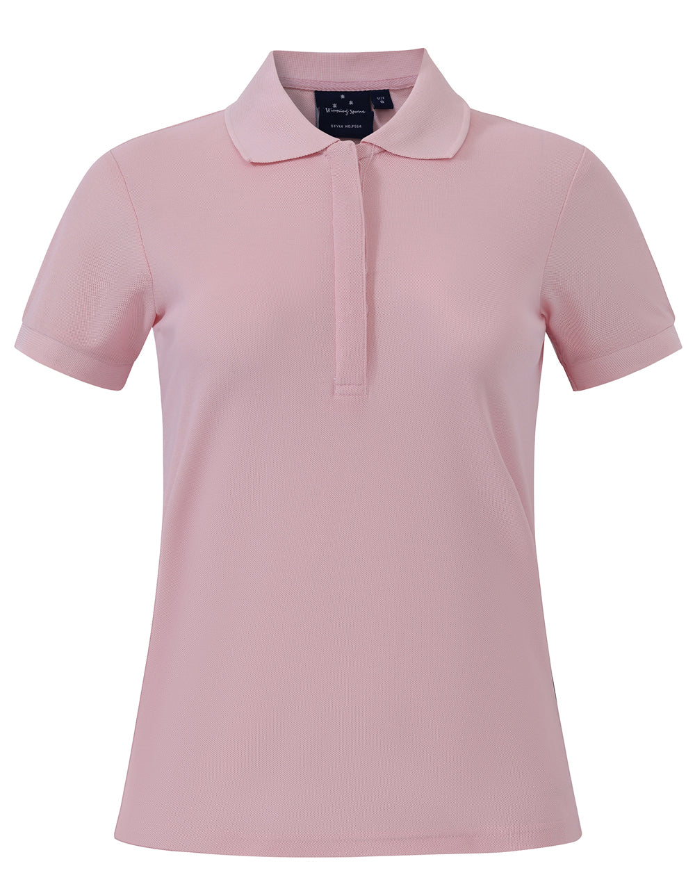 Connection Polo Ladies' - Light Pink - Front