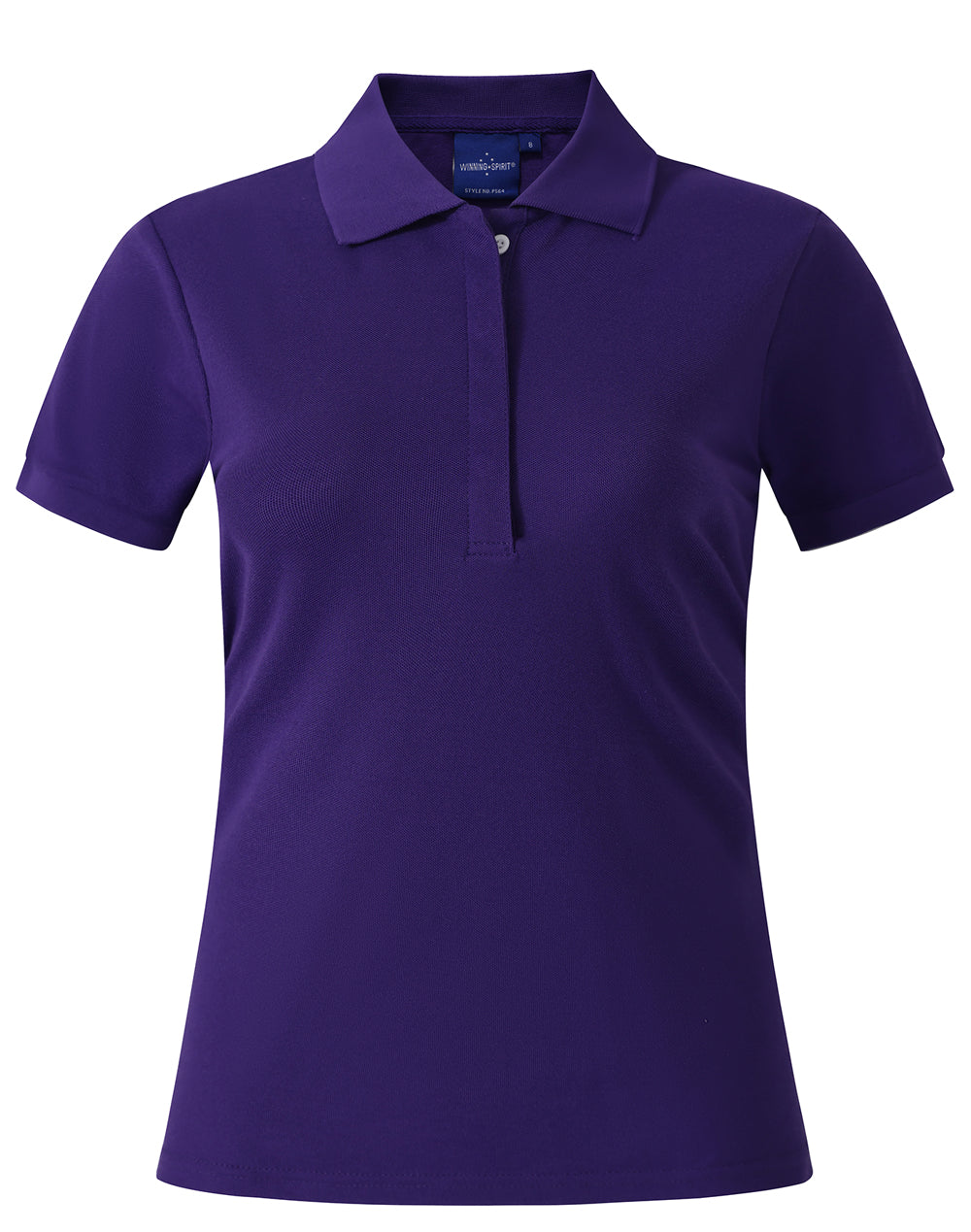 Connection Polo Ladies' - Purple - Front