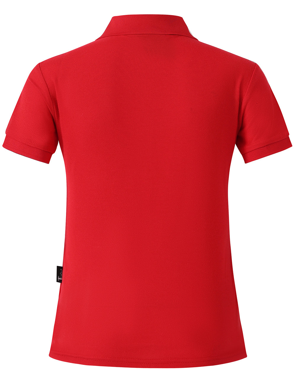 Connection Polo Ladies' - Red - Back