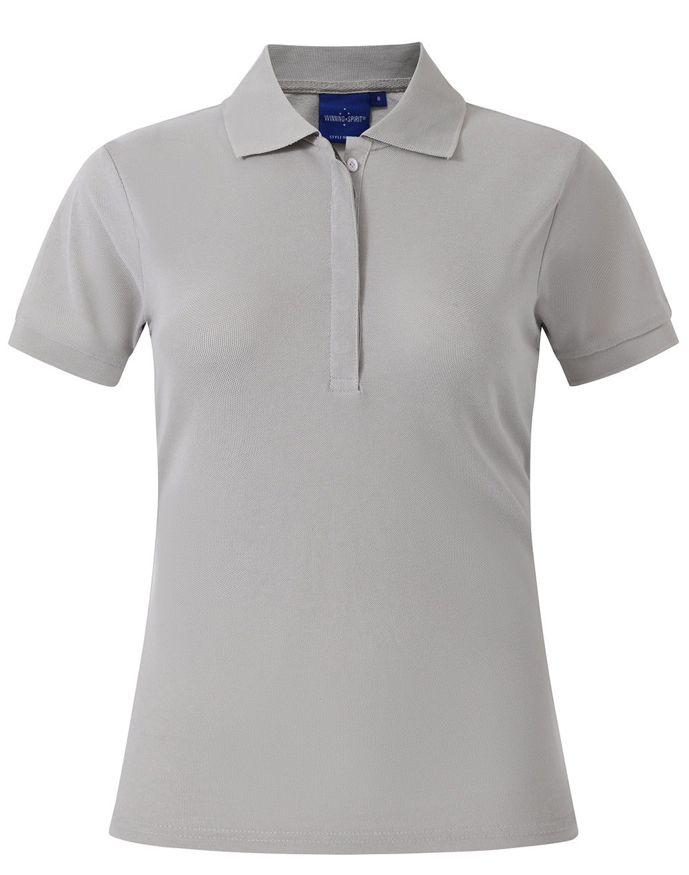 Connection Polo Ladies' - Silver Grey - Front
