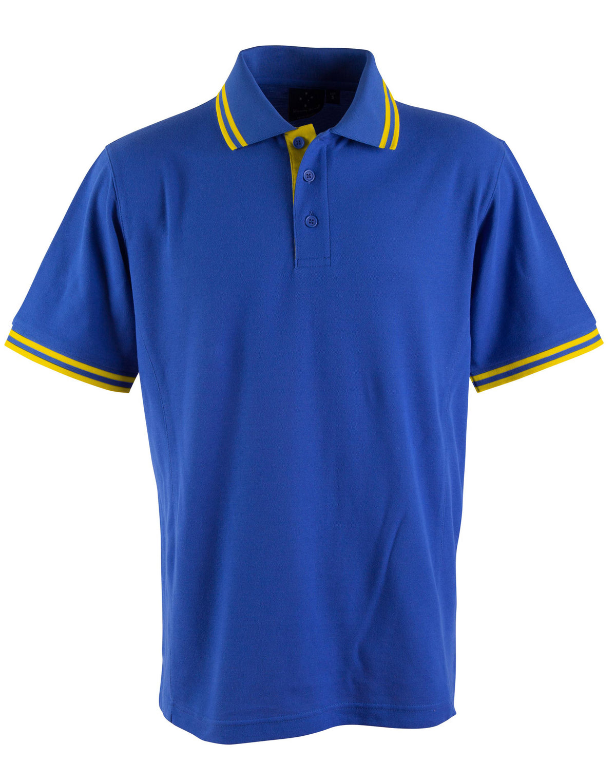 Grace Polo Kids - Royal/Gold - Front