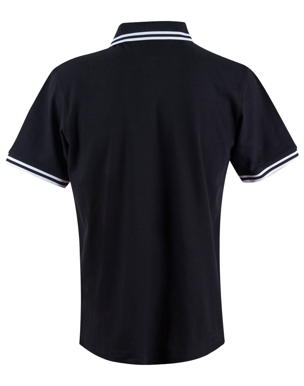 Grace Polo Kids - Black/White - Back