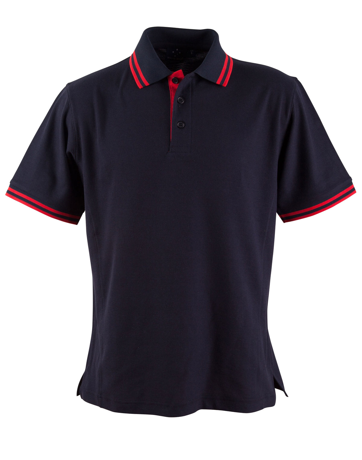 Grace Polo Kids - Navy/Red - Front