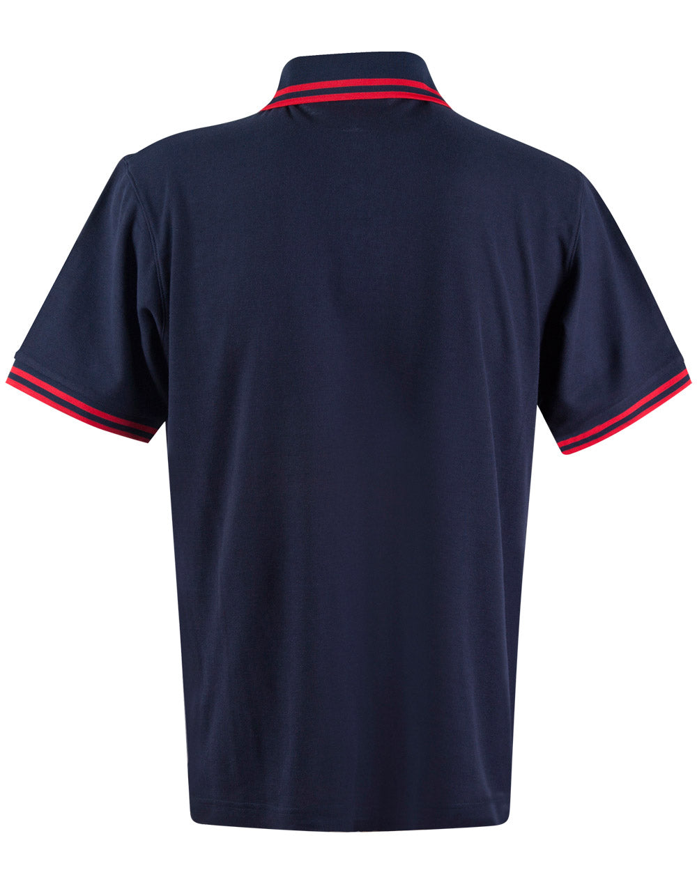 Grace Polo Kids - Navy/Red - Back