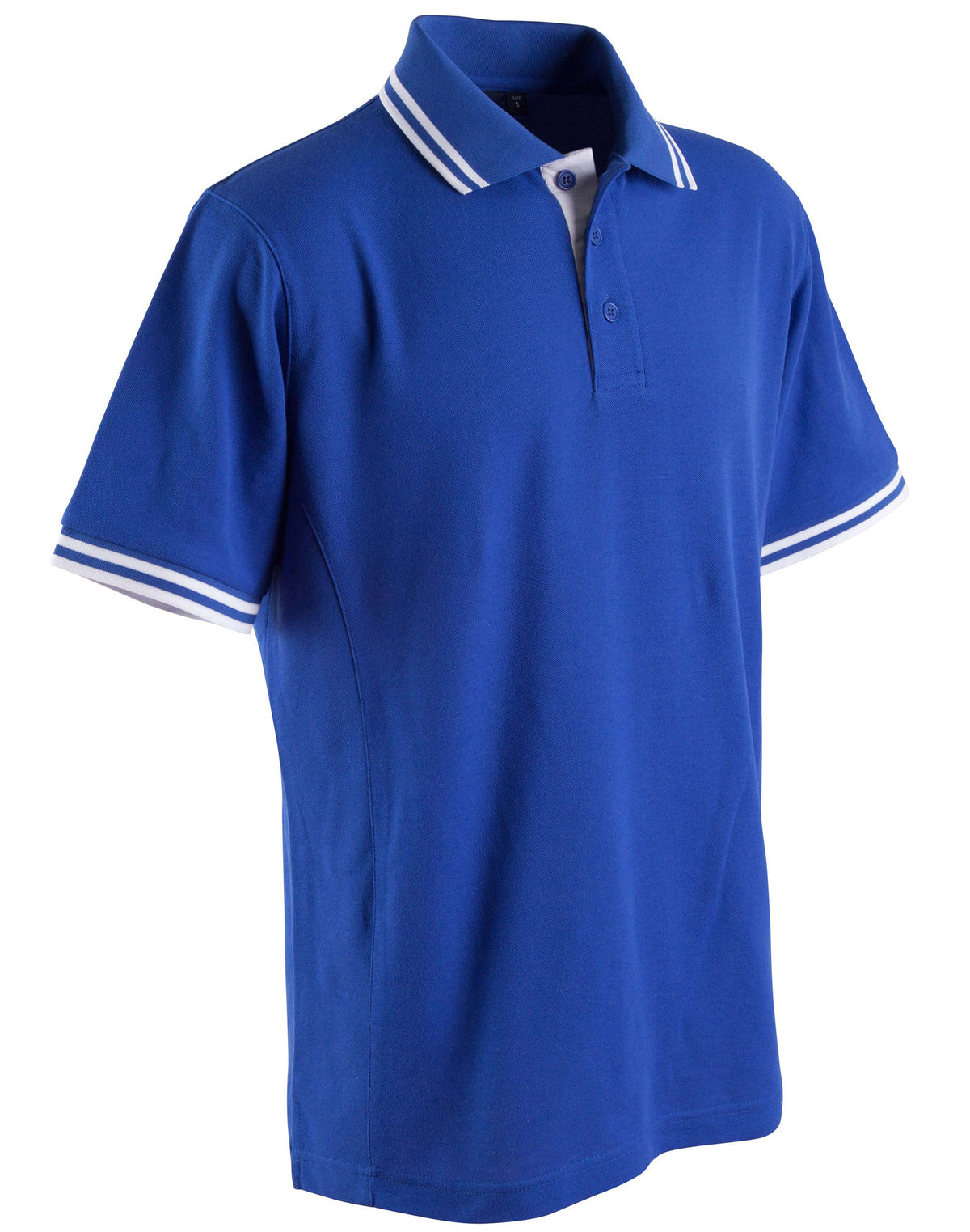 Grace Polo Kids - Royal/White - View
