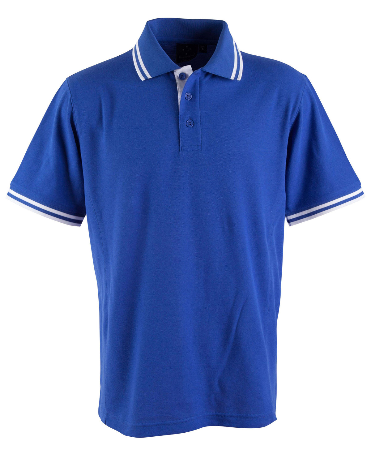 Grace Polo Kids - Royal/White - Front
