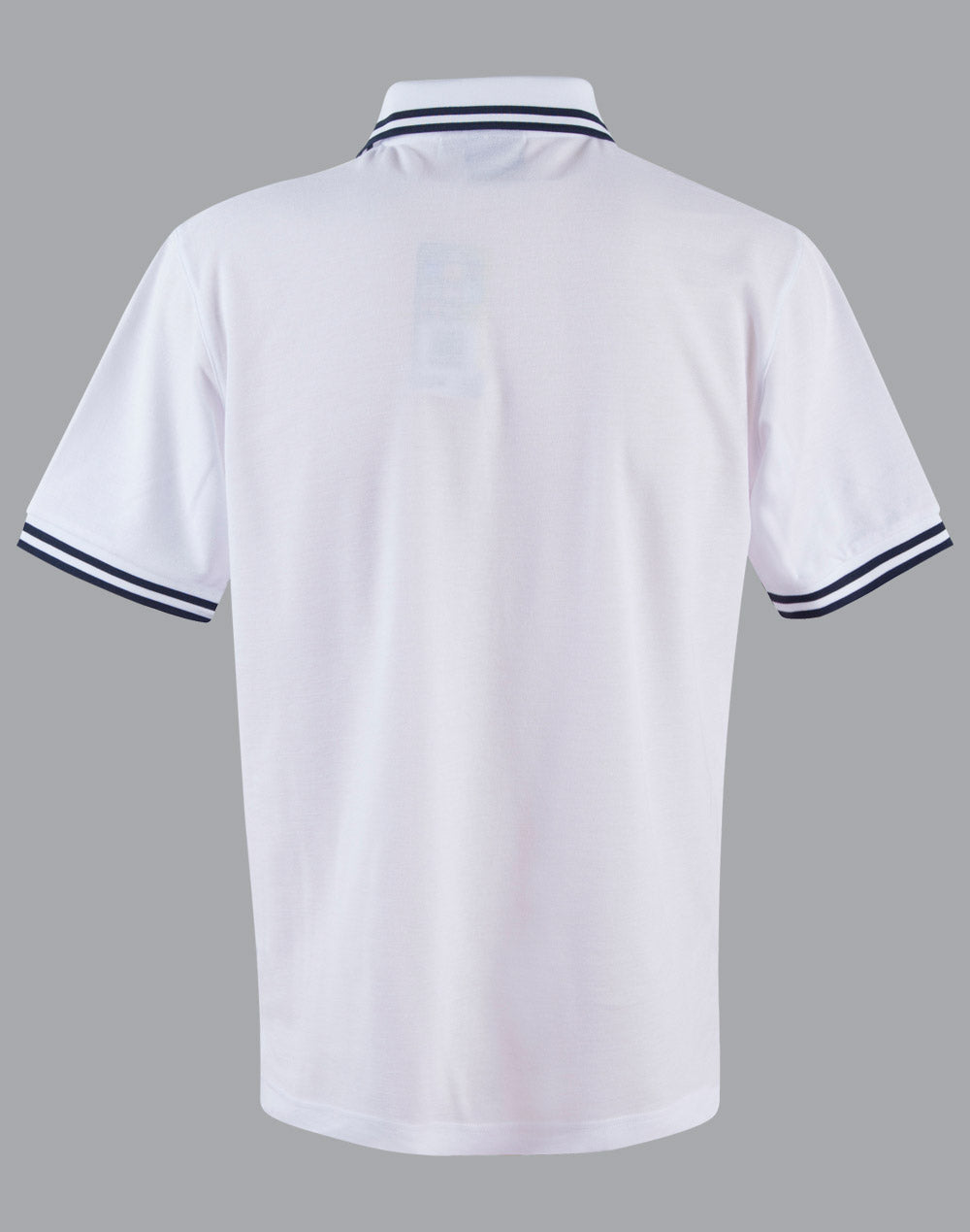 Grace Polo Men's - White/Navy - Back