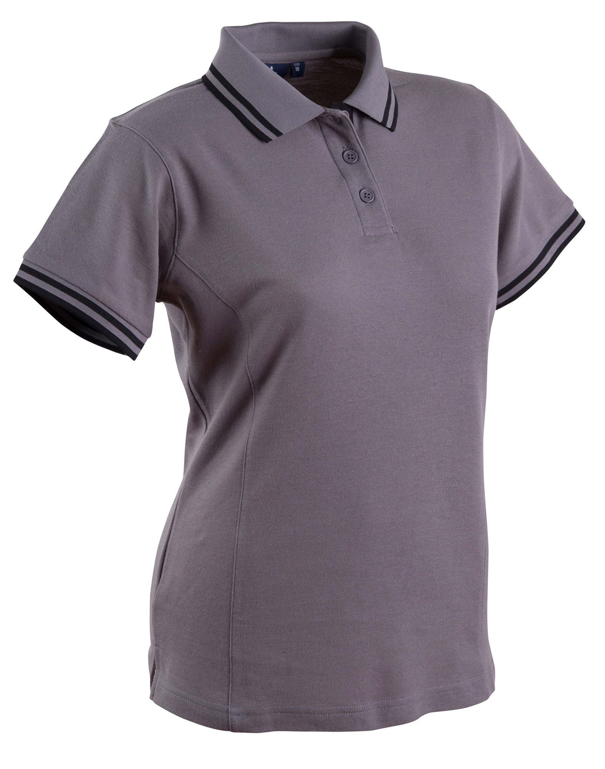 Grace Polo Women's - Grey/Black - View
